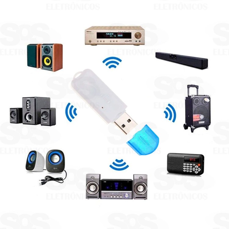 Receptor de Áudio Bluetooth USB AL-A230