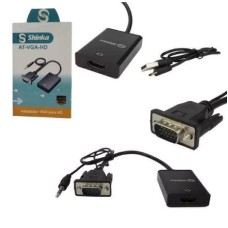 Conversor de Áudio e Vídeo VGA para HDMI Shinka AT-VGA-HD