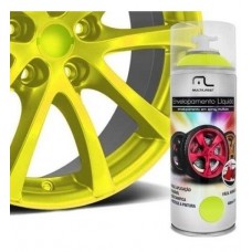 Spray Envelopamento Liquido Amarelo Fluorescente 400ML Multilaser AU427