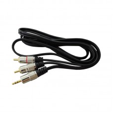 Cabo P2 Para 2 Rca 1,8 Metros - Metal Storm Tech