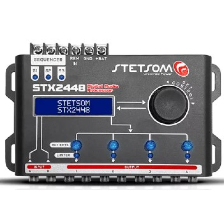 PROCESSADOR AUDIO STETSOM STX2448