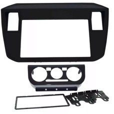Moldura Painel Dvd 2 Din Volkswagen Up 2017 2018 Preta Ref 4018