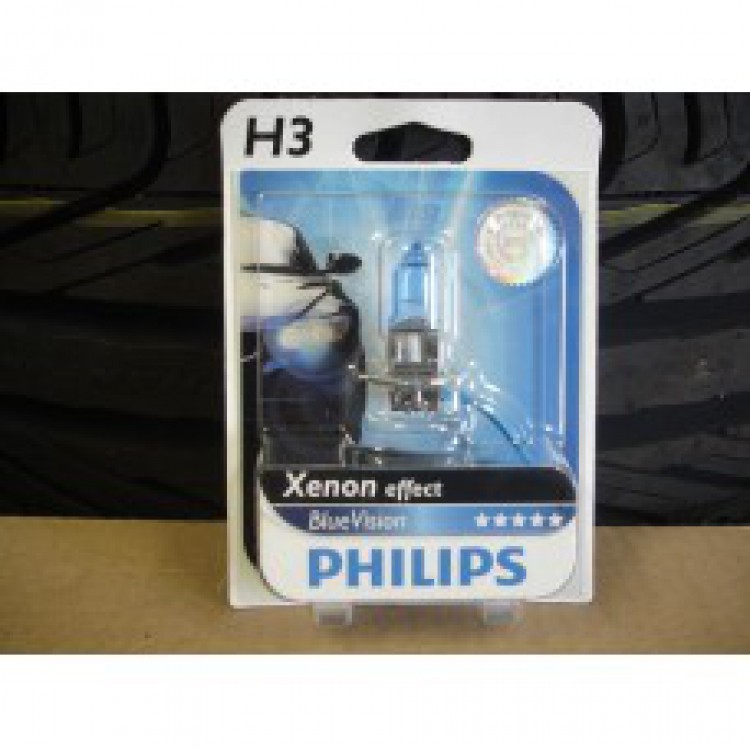 Lâmpada Philips Blue Vision H3(Unidade)