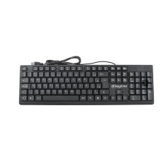 Teclado Keytime Typeflow, USB 2.0, Membrana, Full Size, ABNT2, Preto - KYT00009