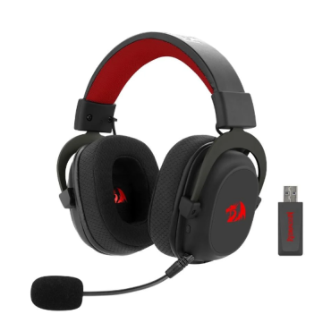 Headset Gamer Sem Fio Redragon Zeus Pro, 7.1, Driver 53mm, Bluetooth, Preto - H510-PRO