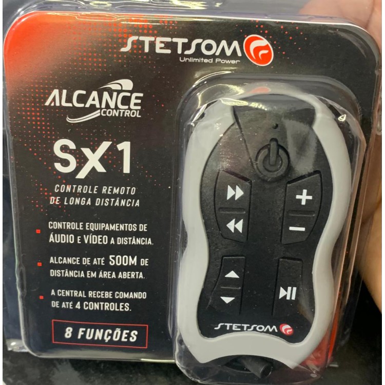 Controle longa distância stetsom SX1   cinza 