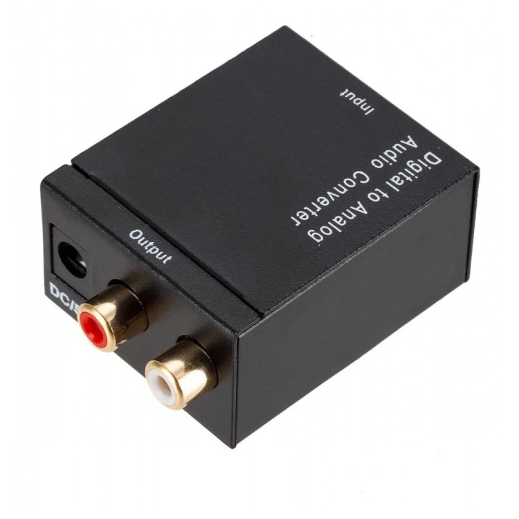 Adaptador Conversor Audio Optico X Rca Analogico- Disponivel