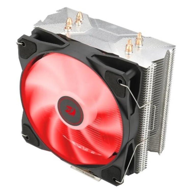 Air Cooler Redragon Tyr Led Red 120mm Processador Intel Amd