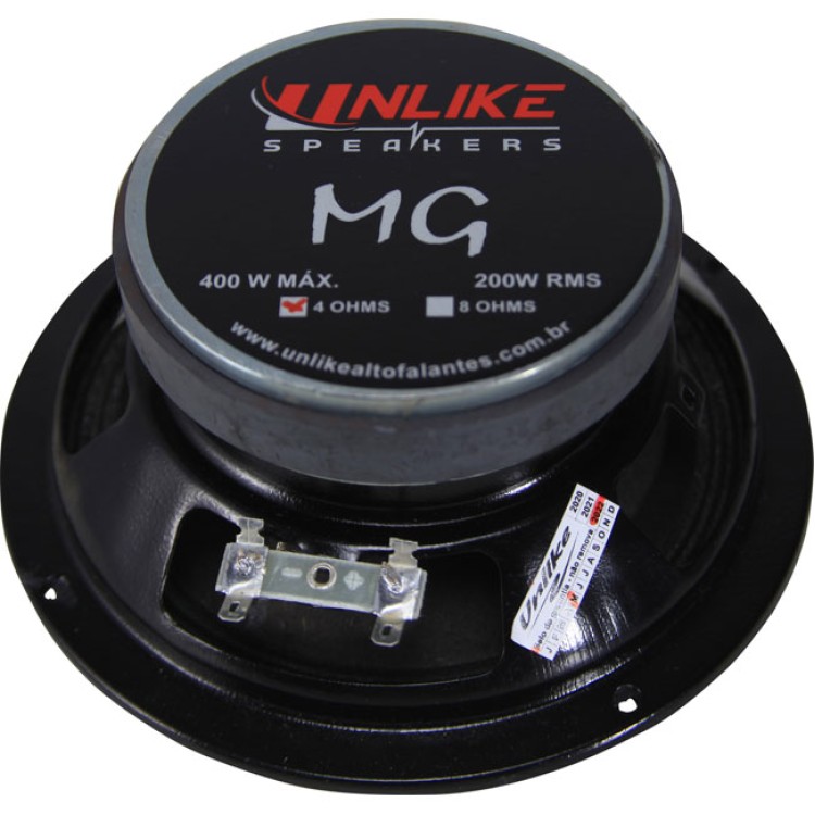 ALTO FALANTE MÉDIO GRAVE 6" 200W RMS 4 Ω - UNF66