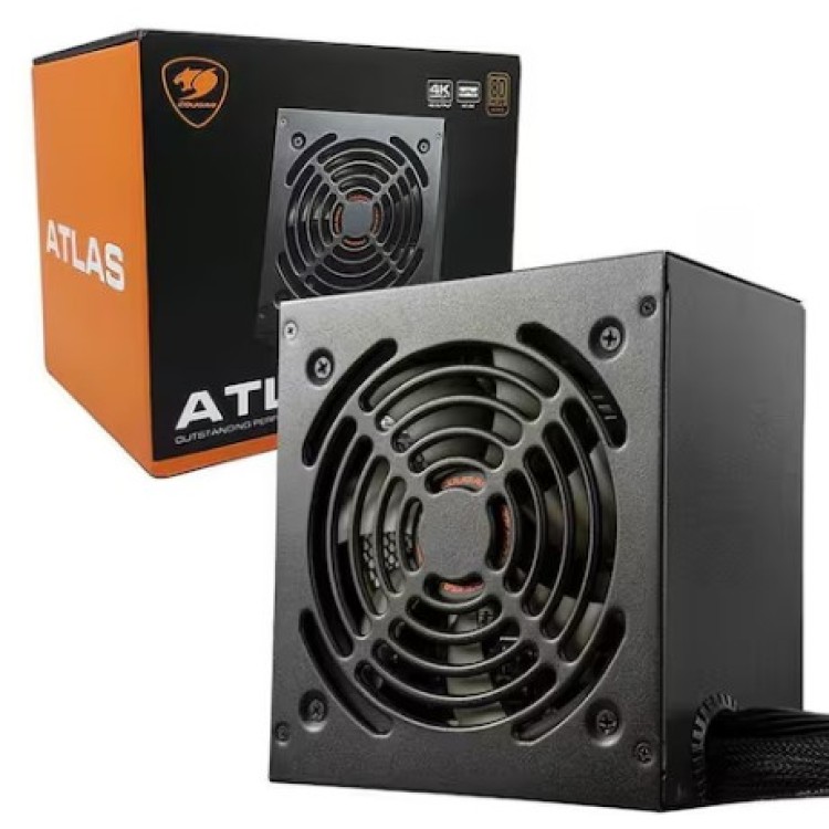 Fonte Cougar Atlas 650W 80 Plus Bronze PFC Ativo Fonte Cougar Atlas 650W 80 Plus Bronze PFC Ativo