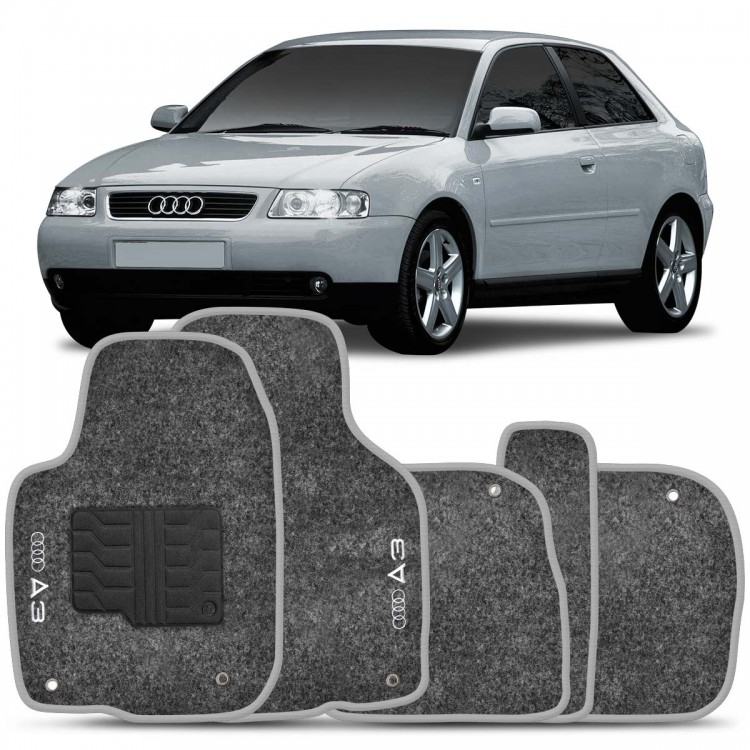 Jogo de Tapetes Audi A3 Grafite