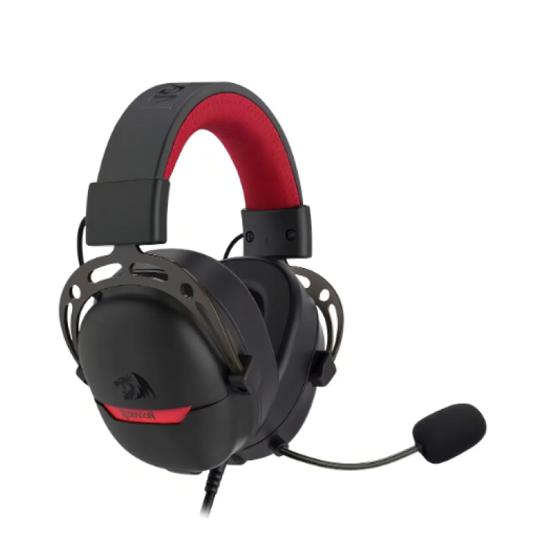 Headset Gamer Redragon Aurora H376BR Com Microfone Desmontável e Placa de Som 7.1 Virtual Headset Gamer Redragon Aurora H376BR Com Microfone Desmontável e Placa de Som 7.1 Virtual