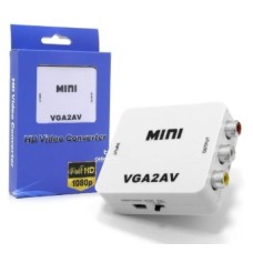 Conversor de Vídeo HD AV x VGA AV2VGA