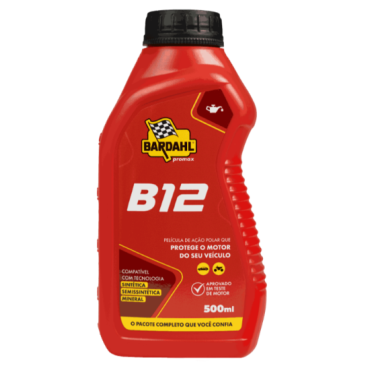 Aditivo para óleo Bardahl B12 Vermelho.