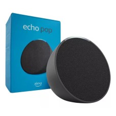 Caixa De Som Amazon Alexa Echo Pop - Preta