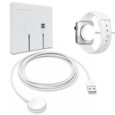 CARREGADOR WIRELESS INDUCAO RELOGIO SMARTWATCH 5V 1A 1M CAIXA BRANCA