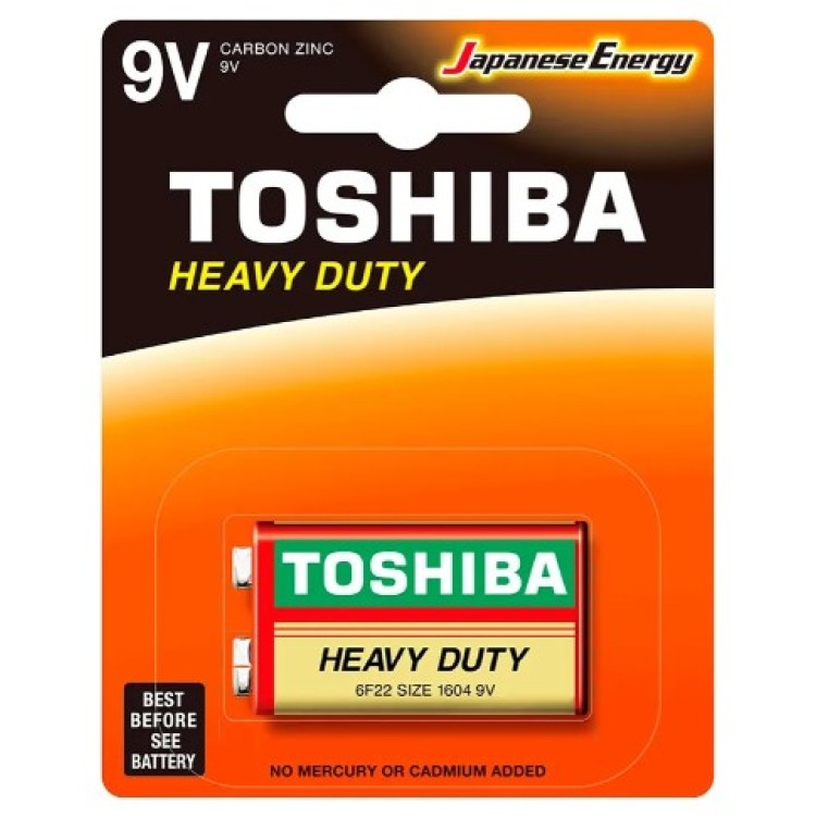 Bateria Zinco 9v Toshiba 6f22kg C/1