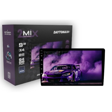 CENTRAL MULTIMIDIA 2MIX ANDROID 9″ X DAYTONA 64GB