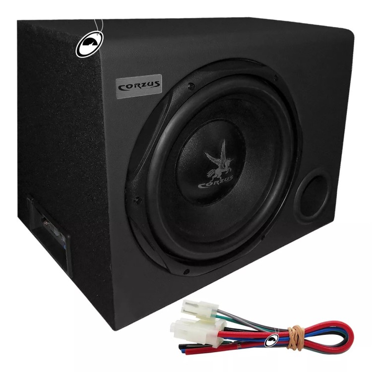 Caixa Amplificada Automotiva Cxs200 12 Pol 200w Rms Corzus