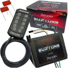 Central Buzitons Zendel Controle Para Buzina Marítima 12v 24v Zd-cbt