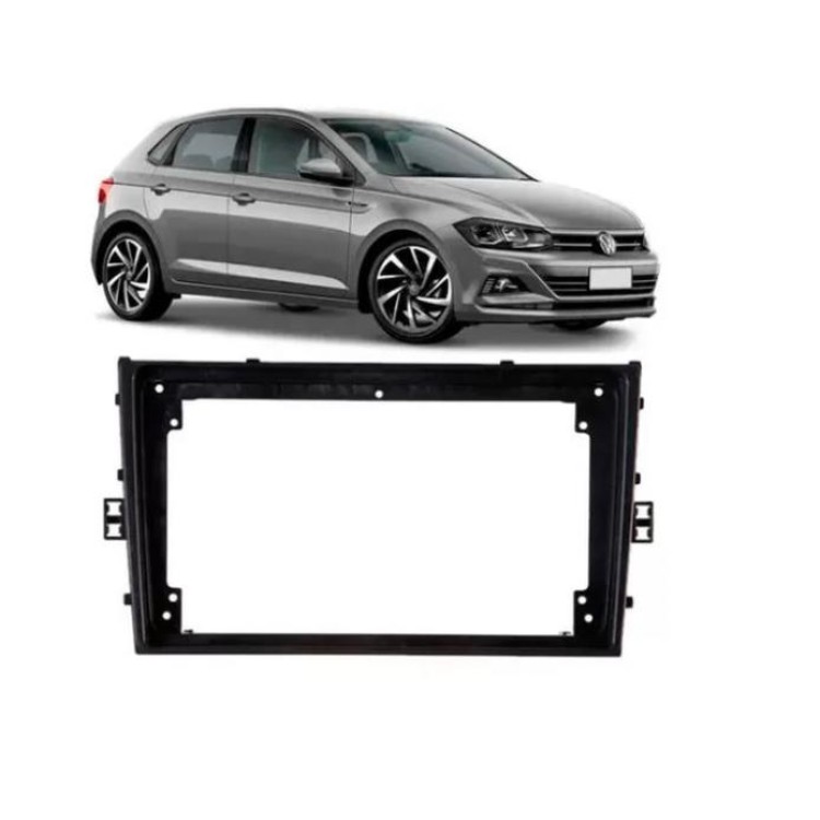 Moldura 9 polegadas VW Polo Virtus, T-cross 18/21