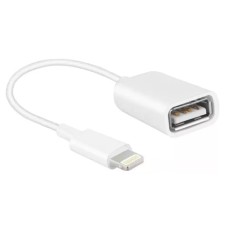 Cabo Adaptador OTG USB 3.0 Femea x Iphone Macho ADP-7509