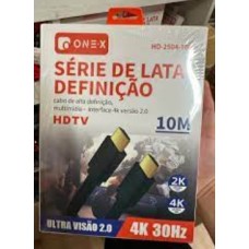 Cabo HDMI 10M One-X 4K