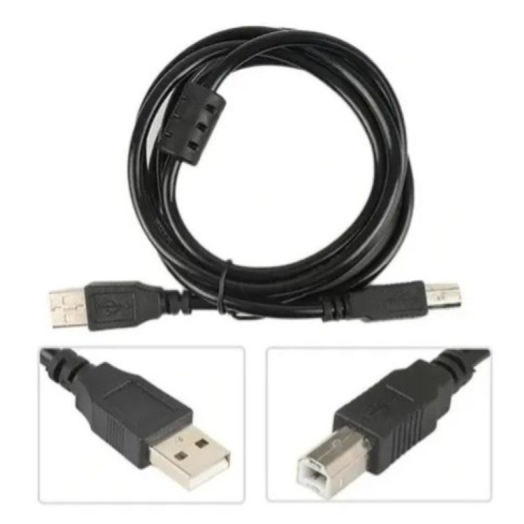 Cabo Usb Para Impressora Com Filtro 1,80mt It Bue Le-902-1.8