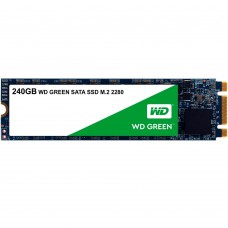 SD WD Green, 240GB, M.2, Leitura 545MB/s - WDS240G2G0B