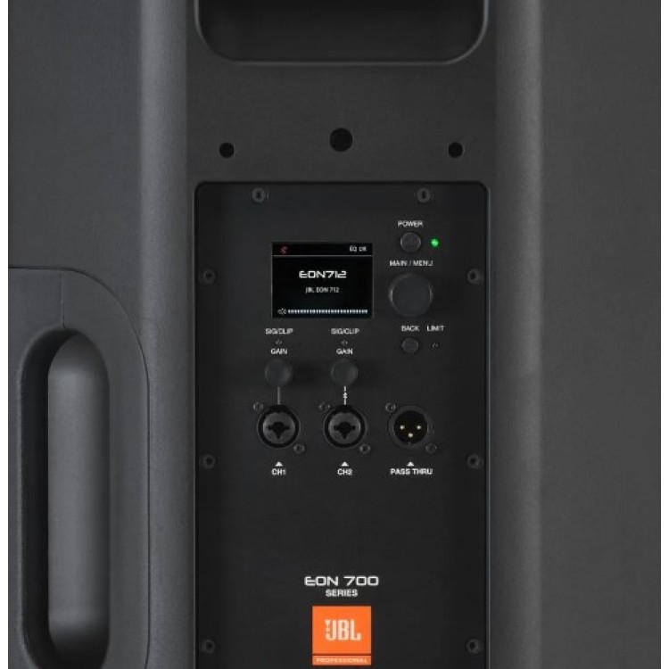 Caixa de Som Ativa Portátil Jbl Eon712 Bluetooth Cor Preto