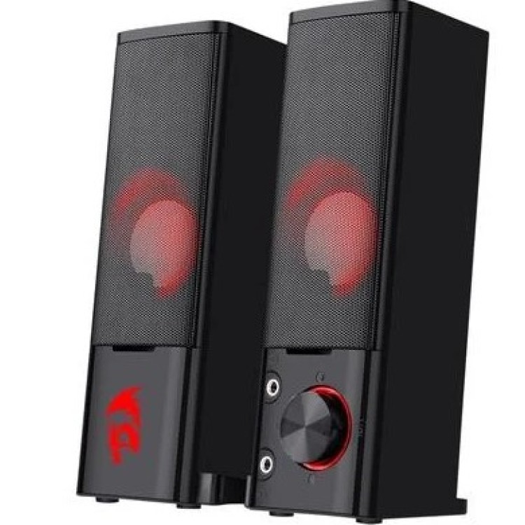 Caixa de Som Gamer Redragon Orpheus, LED, P2 - GS550 Caixa de Som Gamer Redragon Orpheus, LED, P2 - GS550