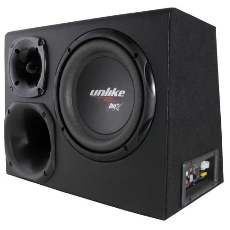 Caixa Trio Amplificada Unlike Unb8t400 400wrms 8pol Dutada