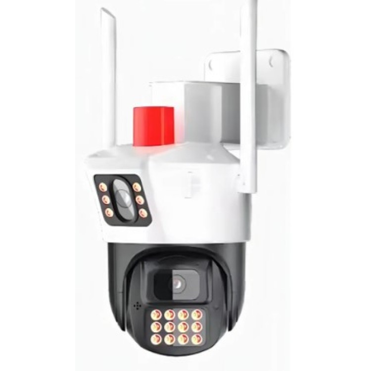 Câmera De Segurança Ip Dupla Com 2 Antenas Sc-b30 - It-blue