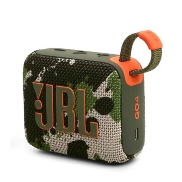 Caixa de som portátil Bluetooth JBL Go 4 Camuflada Original