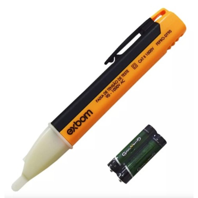 Caneta Detectora de Tensão Exbom Fepro-DT90