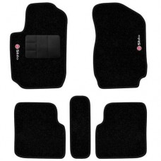Jogo de Tapetes Carpete Fiat Stilo  03/07 PRETO