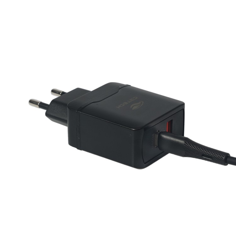 Carregador Celular AC/USB Universal PD UC-P200BK C3Tech