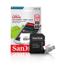 Cartão de Memória Micro SD SanDisk Ultra 128GB 