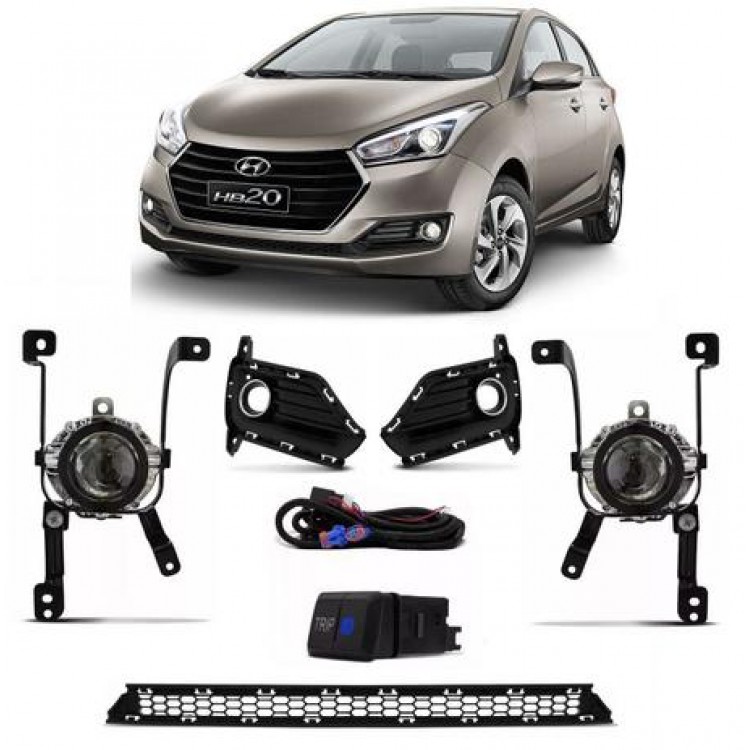 Kit Farol Milha HB20S 2016/2019