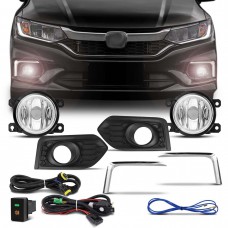 Kit Farol Milha Honda City 2018 2020
