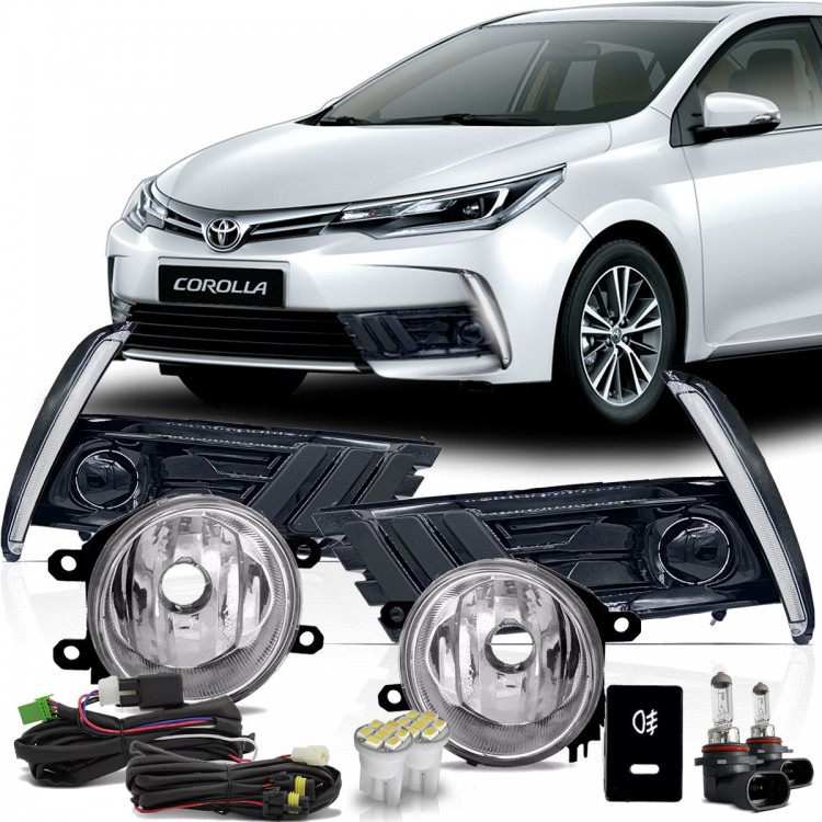 Kit Farol Milha Corolla 2018 2019