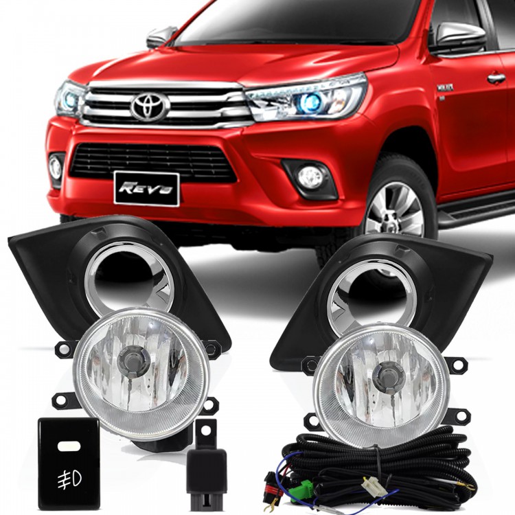 Kit Farol Milha Neblina Hilux 2016/ 2018