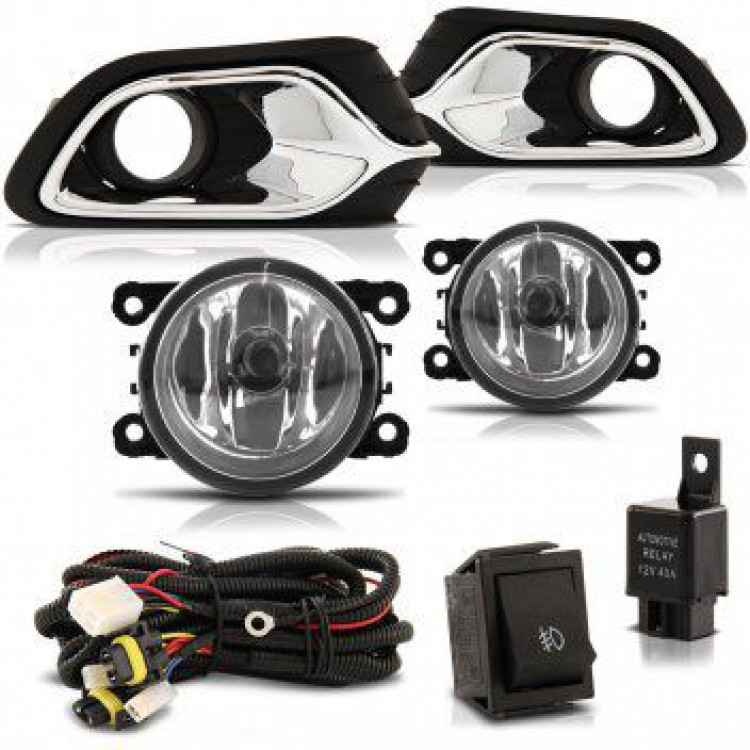 Kit Farol de Milha Logan 2014 / 2019