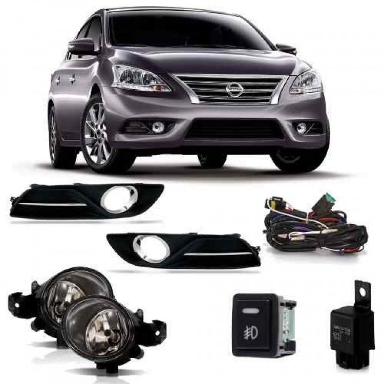 Kit Farol De Milha Sentra 2014 / 2016