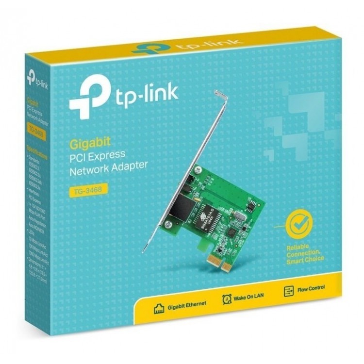 Adaptador De Rede Gigabit Pci Express 