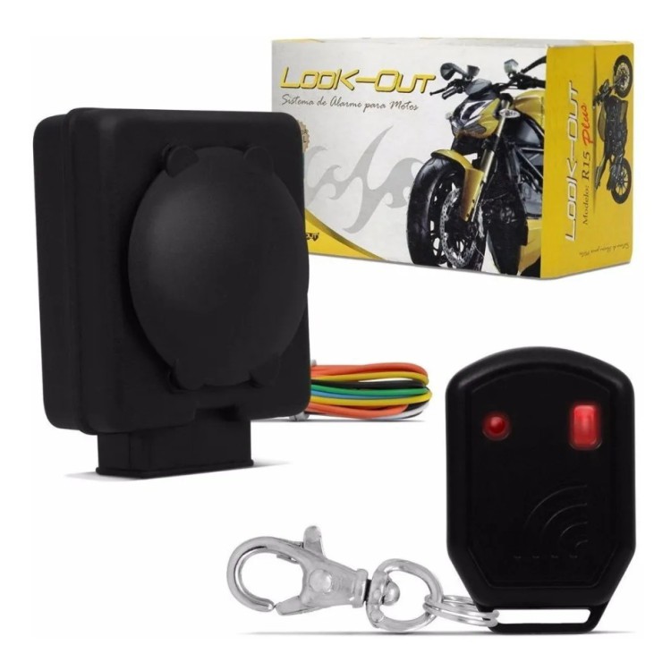 Alarme Moto Presença Aproximação Look-out Universal R15 Plus