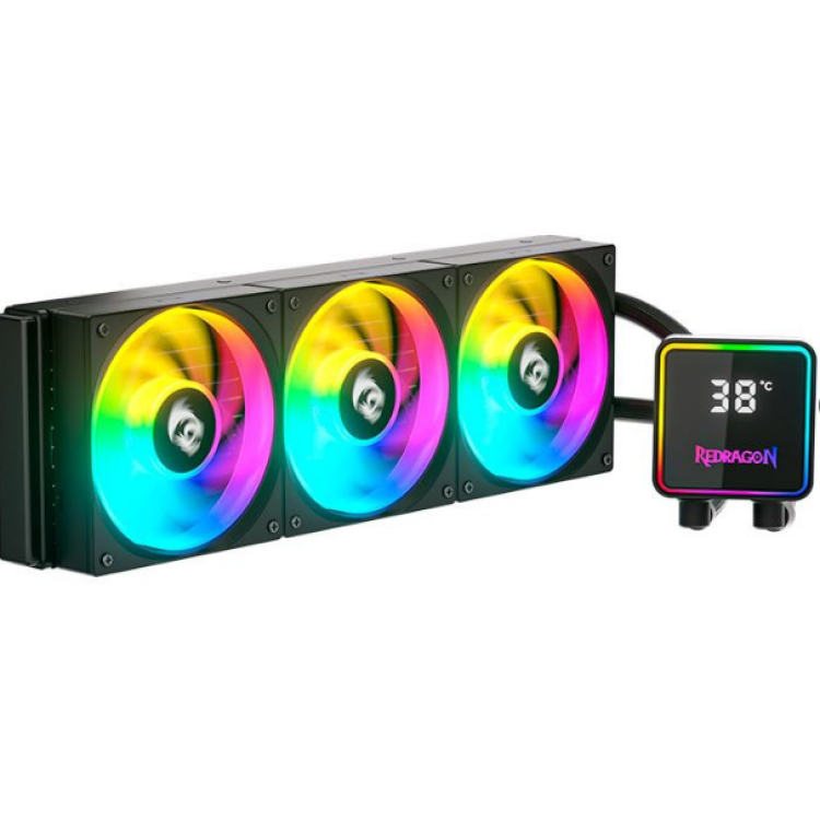 Water Cooler Redragon CCW-3017 360MM ARGB Preto Water Cooler Redragon CCW-3017 360MM ARGB Preto