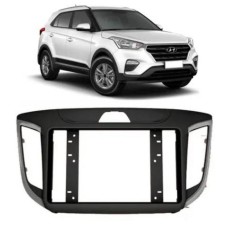 Moldura 9´´ Hyundai Creta 14/21 Preta