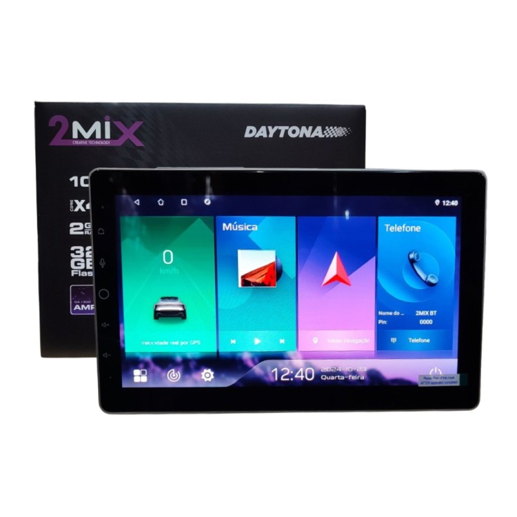 Central Multimidia 2MIX DAYTONA 10" 2M-DAY10G Central Multimidia 2MIX DAYTONA 10" 2M-DAY10G