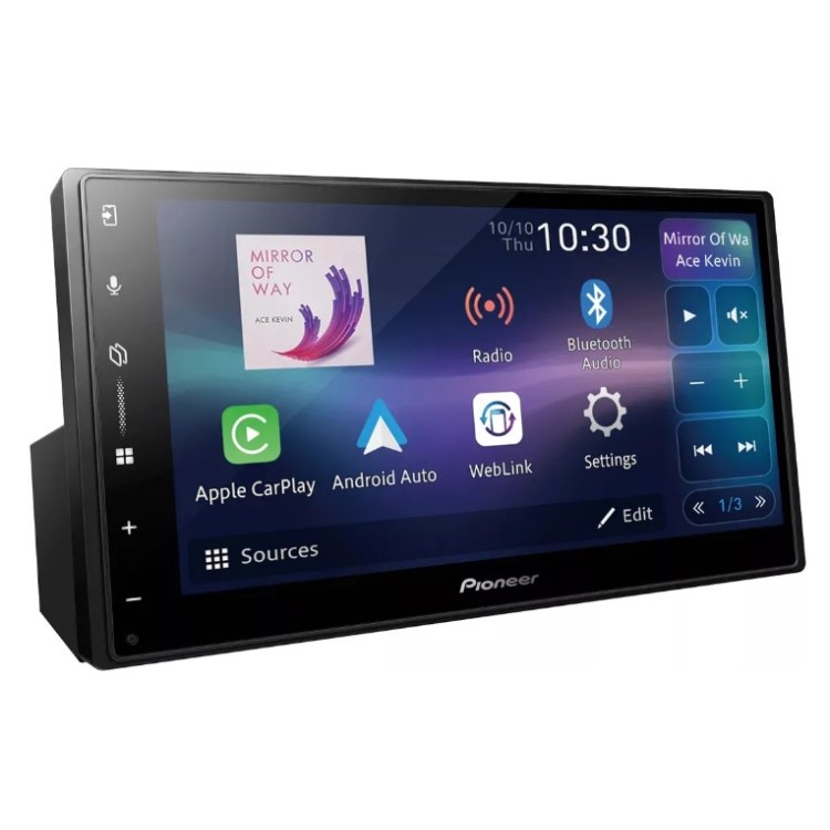 Central Multimida Pioneer 6,8 Pol Dmh-a5650bt Car Play Android Auto Central Multimida Pioneer 6,8 Pol Dmh-a5650bt Car Play Android Auto